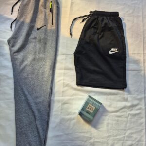 Combo hombre pantalón + short + perfume (talle 3)