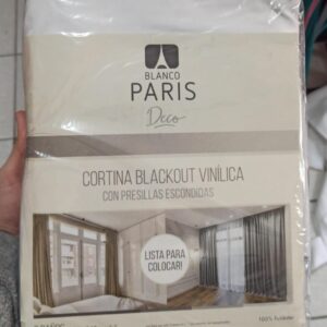 Cortinas black out blanco