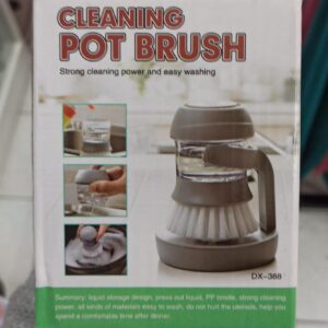 Cepillo para cocina con dispenser de detergente